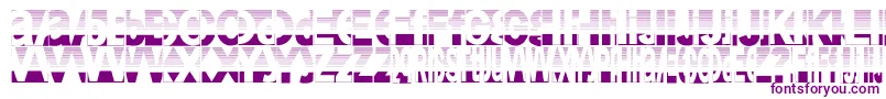 Шрифт Friendlyfiredust – фиолетовые шрифты
