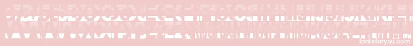 Friendlyfiredust Font – White Fonts on Pink Background