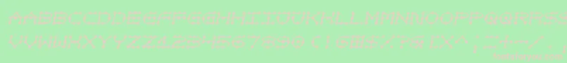 Notjustatoy Font – Pink Fonts on Green Background