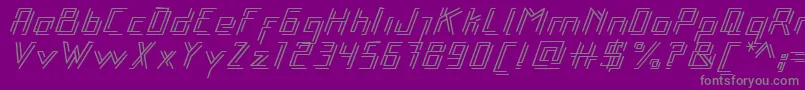Шрифт Libre – серые шрифты на фиолетовом фоне