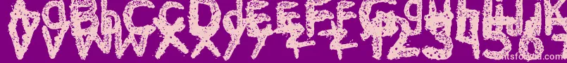 fuente Ke$Hanimal2 – Fuentes Rosadas Sobre Fondo Morado
