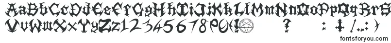 Guttural-Schriftart – Gotische Schriften