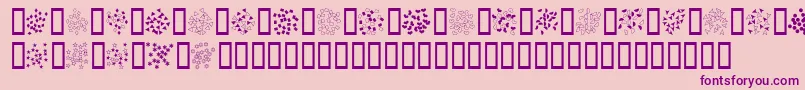 Más sobre la fuente Confetti fuente Confetti – Fuentes Moradas Sobre Fondo Rosa