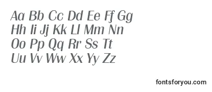 GrenobleserialItalic Font