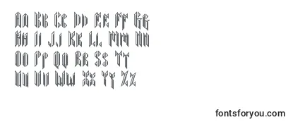 Обзор шрифта Sarcophagus