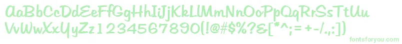 Lisätietoja HudsonRegular-fontista HudsonRegular-fontti – vihreät fontit