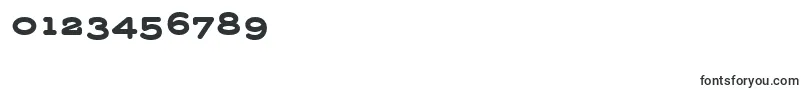 GroverSlabCapsBold Font – Fonts for Numbers and Digits