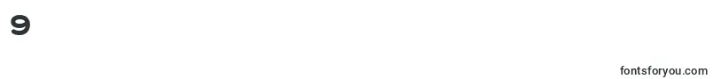 GroverSlabCapsBold Font – Fonts for Digit 9