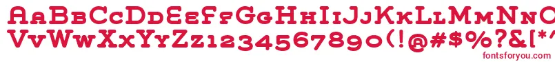 GroverSlabCapsBold Font – Red Fonts