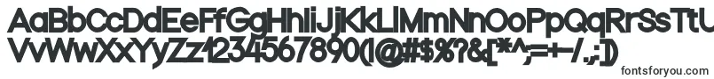 Шрифт Nordicablack – шрифты для статусов