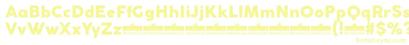 CocogothicHeavyTrial Font – Yellow Fonts