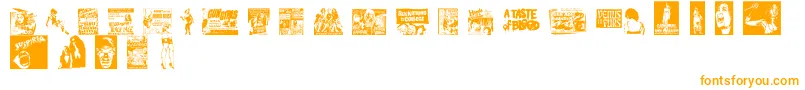 BMovieDings Font – Orange Fonts
