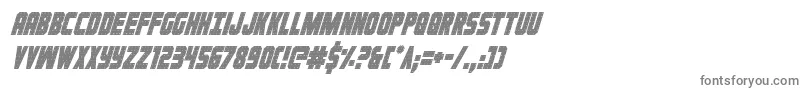 Шрифт Ironforgecondital – серые шрифты