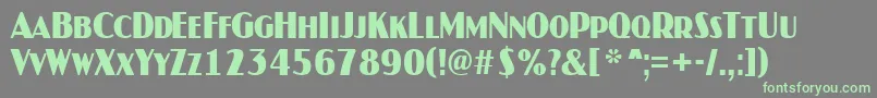 Más sobre la fuente AJaspercapsnrBold fuente AJaspercapsnrBold – Fuentes Verdes Sobre Fondo Gris