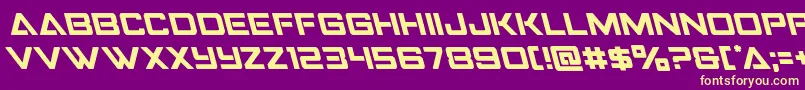 Подробнее о шрифте Strikefighterleft Шрифт Strikefighterleft – жёлтые шрифты на фиолетовом фоне