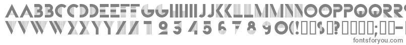 フォントBifur – 灰色のフォント
