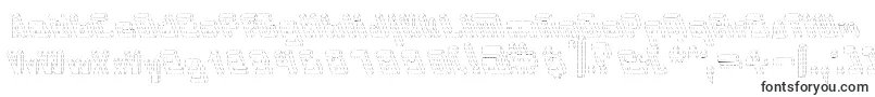 Internerd-fontti – neliönmuotoiset fontit