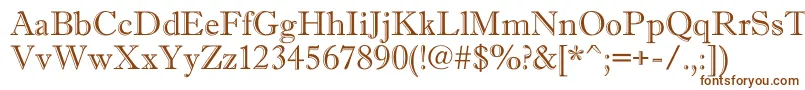 AAntiquegr Font – Brown Fonts on White Background