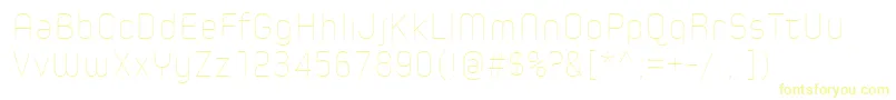 SpoonHairline Font – Yellow Fonts