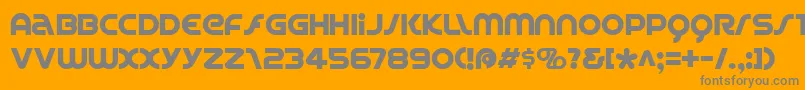 More about SpinCycle Font SpinCycle Font – Gray Fonts on Orange Background