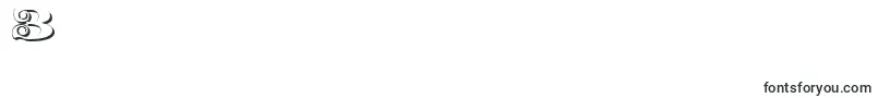 K22SpiralSwashShadow-Schriftart – Schriften für die Ziffer 3