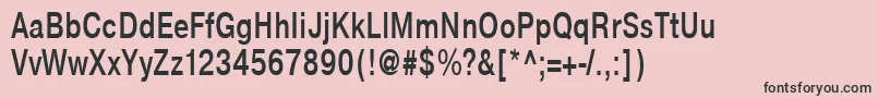 NtharmonicaBold75b Font – Black Fonts on Pink Background