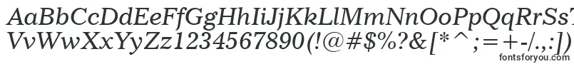 ImperialItalicBt-fontti – kirjafontit