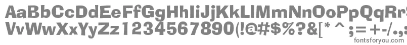 Adlibbtc-Schriftart – Graue Schriften auf weißem Hintergrund