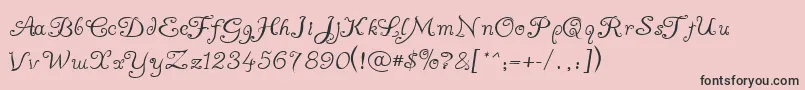 More about Ayuma2yk Font Ayuma2yk Font – Black Fonts on Pink Background
