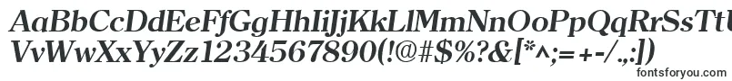 ClearfaceBoldItalic-Schriftart – Barcode-Schriften