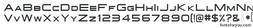 Шрифт Gotthard – рельефные шрифты