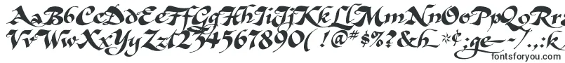 AsHarliquin-fontti – Alkavat A:lla olevat fontit