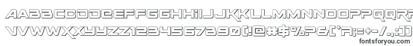 Шрифт Spaceranger3D – 3D шрифты