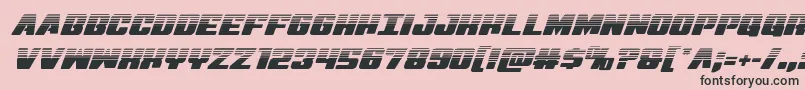 More about Virginhybridhalf Font Virginhybridhalf Font – Black Fonts on Pink Background