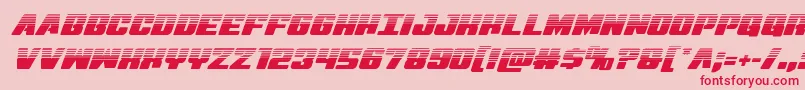 fuente Virginhybridhalf – Fuentes Rojas Sobre Fondo Rosa