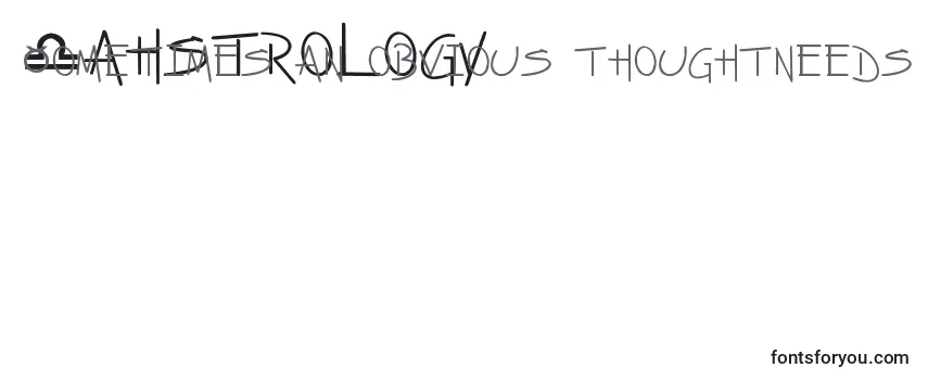 Zahstrology Font