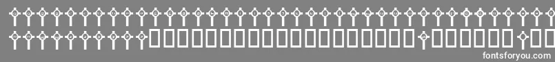 JlrClonmacnoise Font – White Fonts on Gray Background