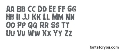 Review of the Terrorbabblemangle Font
