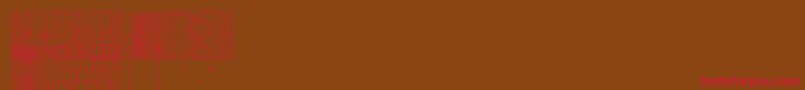 JmhCelaenoRuna Font – Red Fonts on Brown Background