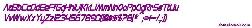 MonsOlympiaCondensedBoldItalic Font – Purple Fonts