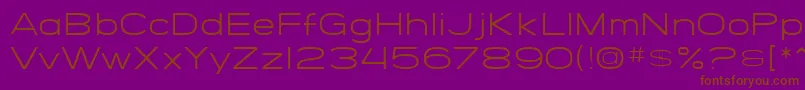 En savoir plus sur la police SfGrandezzaLight Police SfGrandezzaLight – polices brunes sur fond violet