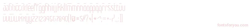Max Font – Pink Fonts on White Background