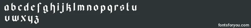 Шрифт Faghagblack2 – белые шрифты