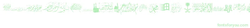 Fonte AlawiZakharef – fontes verdes