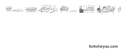 Обзор шрифта AlawiZakharef