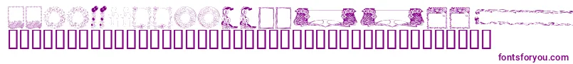 KrFabFramesAndBorders Font – Purple Fonts