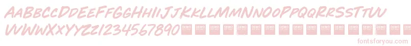 PlayTimeDemo Font – Pink Fonts