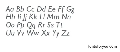 GalscItalic Font