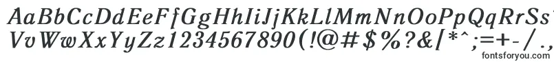 Antiqua8-fontti – Tekstifontit