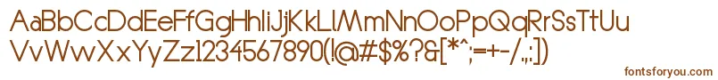 KonztanteRegular Font – Brown Fonts